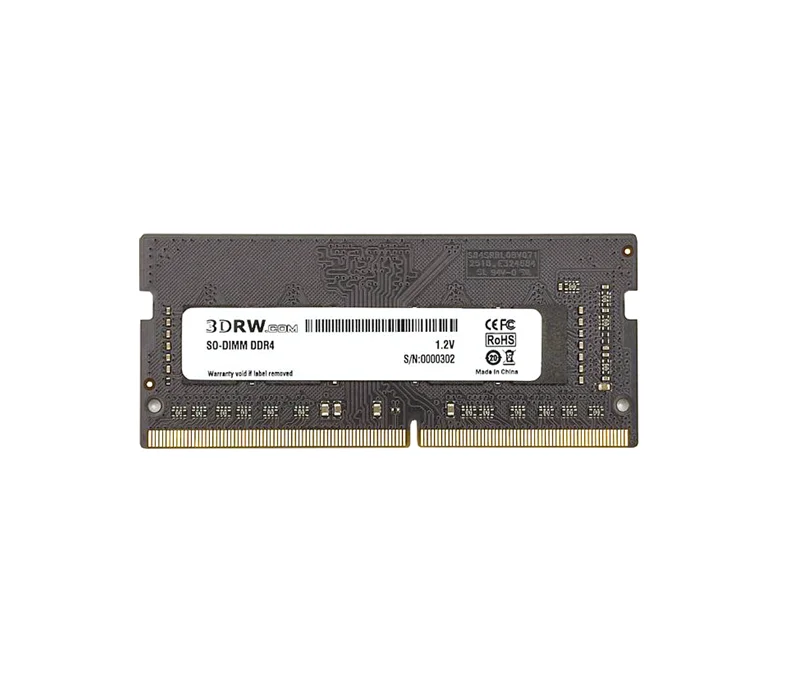 Оперативная память в Ноутбук 3DRW.com 16ГБ DDR4 SODIMM 2666 МГц 3D2666SD416G16