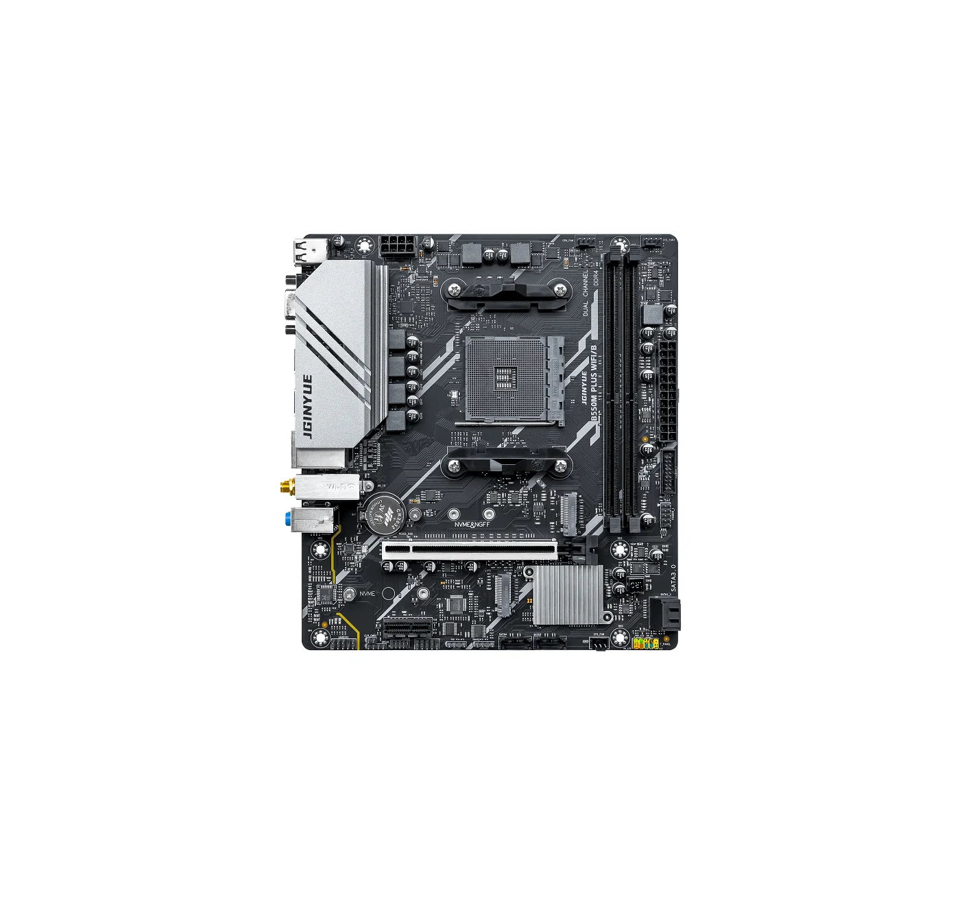 Материнская плата JGINYUE B550M Plus WiFi/B