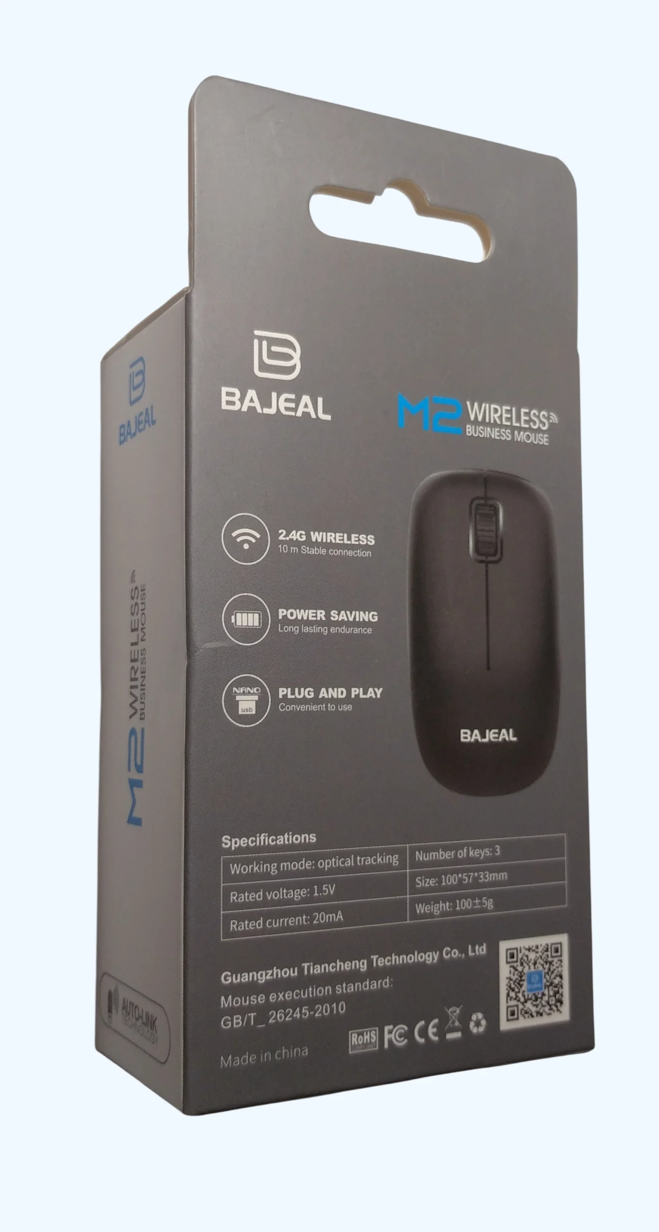 Беспроводная мышь BAJEAL M2 2.4G