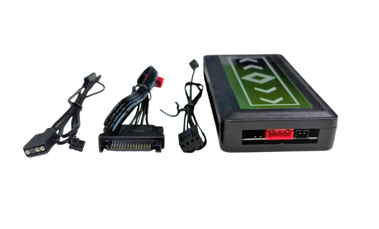 Контроллер скорости и подсветки вентиляторов на 8 PWM 12V и 10 ARGB 5V