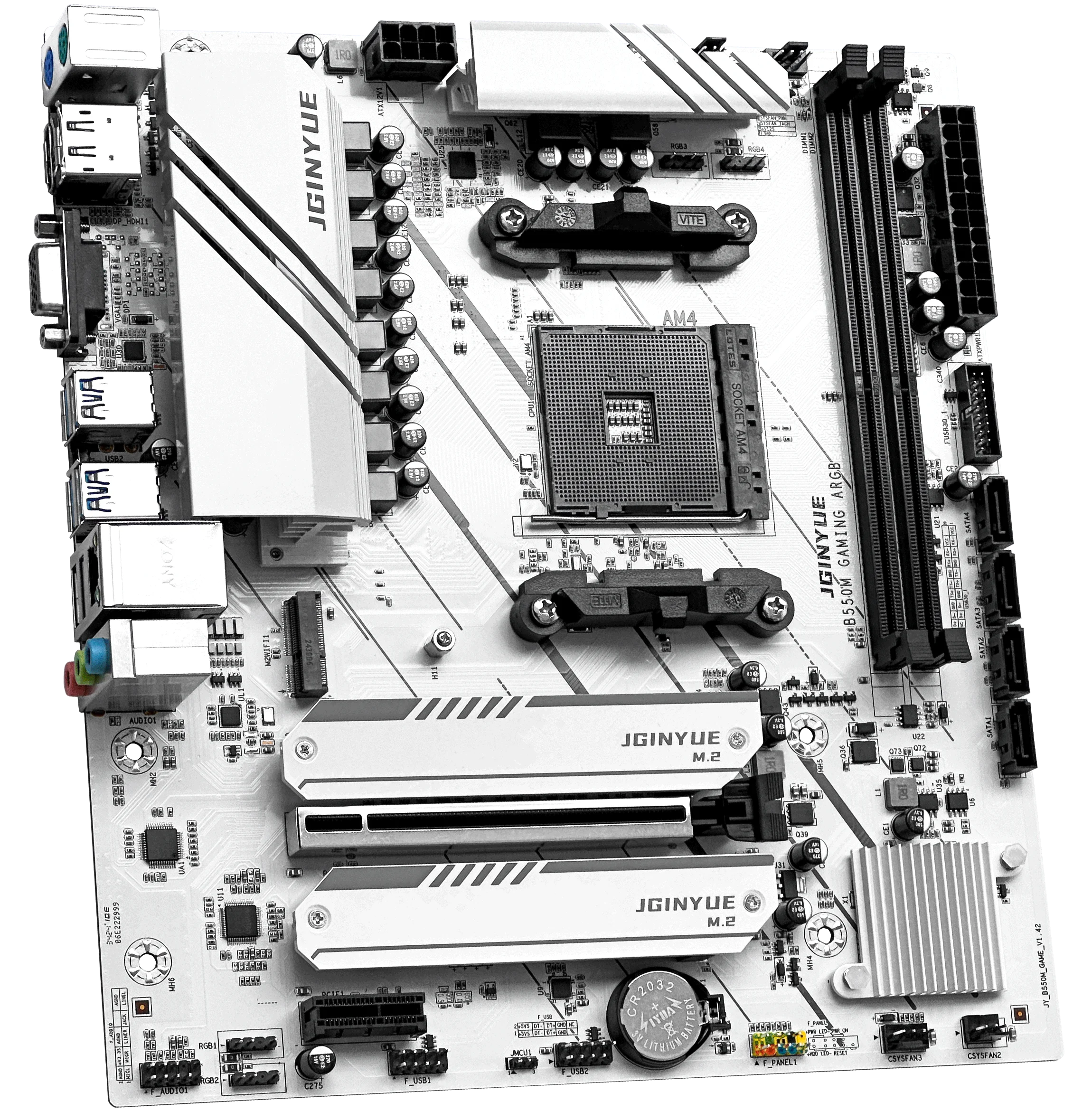 Материнская плата JGINYUE B550M Gaming ARGB